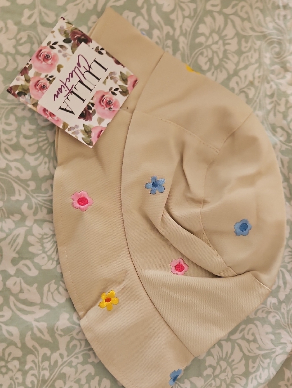 Lulla Collection Floral Girls Bucket Hat NWT